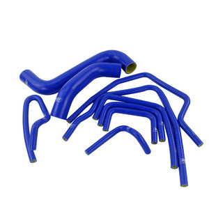 ชุดปลอกซิลิโคนหม้อน้ำ 9 ชิ้น สีฟ้า สำหรับ Subaru Impreza WRX STi GDAGDB EJ20 02-07 - Product Image 3