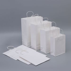 Sac en papier kraft avec torsadé, Logo imprimé respectueux de l'environnement, à emporter, pour shopping, nouvelle collection - Product Image 3