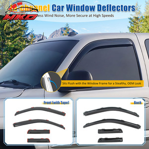 Déflecteurs de vitres en acrylique pour Ford F150 Extended Cab 04-14, montage encastré - Product Image 2