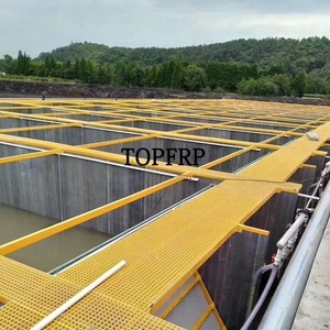 FRP <b>Mesh</b> Grid Fiberglass Grating for Platform, Walkway - Product Image 4