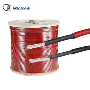 TUV H1z2z2-K PV1-F Xlpo 2.5mm2 4mm2 6mm2 10mm2 Single Core Electric Wire DC Power PV Solar Cable