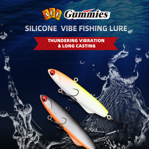 Honoreal Señuelo de Pesca de Silicona con Vibración de Largo Alcance 70mm 17g, Suave para <span class=keywords><strong>Lucio</strong></span>, Salmón, Lubina y Blackbass, Hecho en China - Product Image 3