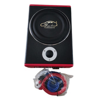 8 pouces voiture Audio HIFI Subwoofer sous amplificateur 12V 180W Ultra-mince siège Woofer Modification Subwoofer voiture haut-parleur