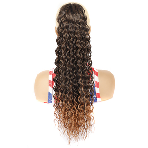 <span class=keywords><strong>Coda</strong></span> <span class=keywords><strong>di</strong></span> <span class=keywords><strong>cavallo</strong></span> con coulisse per le donne lunghe ricci e profonde onde <span class=keywords><strong>di</strong></span> estensione della <span class=keywords><strong>coda</strong></span> <span class=keywords><strong>di</strong></span> <span class=keywords><strong>cavallo</strong></span> Ombre ricci coulisse - Product Image 2