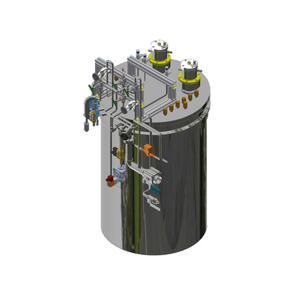 Générateur d'hélium de qualité recherche 40-70L/h, liquéfieur de gaz d'hélium monté sur skid avec moteur pour tests cryogéniques - Product Image 4