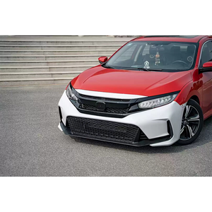 Pour Civic 10ème/11ème génération, modification de la calandre centrale du pare-chocs avant, grande taille - Product Image 3