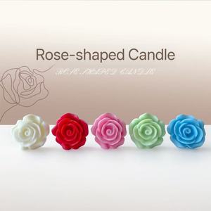 Vela Aromática Clásica Romántica DIY con Aroma a Rosas, para Decoración de San Valentín y Bodas - Product Image 1