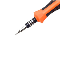 Kit de tournevis plat à croix hexagonale Trox de précision cinq étoiles avec poignée en plastique 1 jeu d'outils clés pour la réparation d'ordinateurs et de téléphones