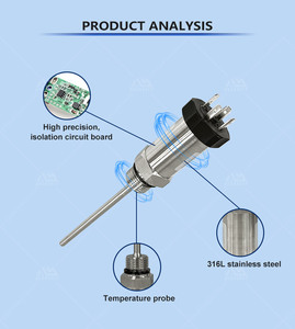Leistungs integrierter Temperatur-und Druck transmitter Hochgenauer Druck messumformer mit Temperatur sensor - Product Image 5