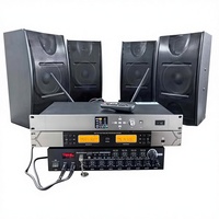 Amplificateur de puissance CaiDS 4*60W 4 canaux, mixeur audio, équipement sonore pour système PA, peut connecter 8 enceintes