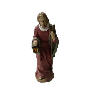 Figurita de poliresina personalizada, figura de resina, estatua de mesa SAINT ROCCO