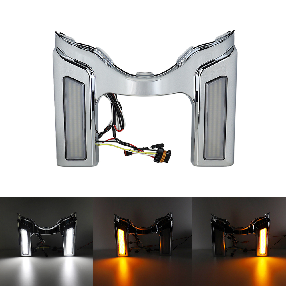 Aukma Shock Absorber Covers for Harley Road Street Glide