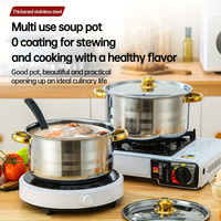 Produit pour Cocina Aluminio 7 Piezas Olla Antiadherente Ollas 14/16/18/20/22/24/26cm