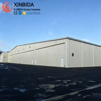 Entrepôt industriel préfabriqué en acier haute performance avec structure métallique durable pour le stockage à grande échelle
