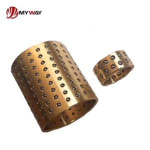 Douille en bronze enveloppée 092 <span class=keywords><strong>CuSn8P</strong></span> pour les machines de construction agricole pour glisser des bagues de pièces de rechange - Product Image 6