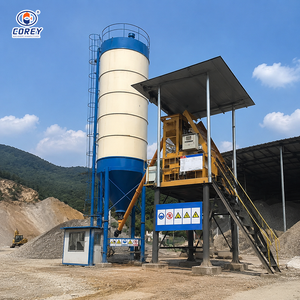 เครื่องผสมคอนกรีตสำเร็จรูปอัตโนมัติขนาดกะทัดรัด HZS50 50M3/ชม. พร้อมเครื่องป้อนวัสดุและสายพานลำเลียงแบบสกรู สำหรับโครงการก่อสร้าง - Product Image 5