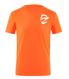 เสื้อยืดกีฬาแขนสั้นโพลีเอสเตอร์ ZEDE แห้งเร็ว ขายส่ง พร้อมโลโก้ที่ไหล่ สามารถปรับแต่งการพิมพ์ได้ จากโรงงานผู้ผลิต - Product Image 1