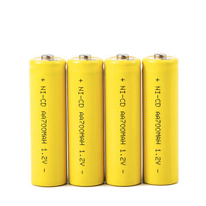 1,2V Bulk 300mAh AA Nr.5 <span class=keywords><strong>Ni</strong></span>-<span class=keywords><strong>Cd</strong></span> Wiederaufladbare Batterie für Elektrisches Spielzeug 500 Zyklen 14g Recycelbar - Product Image 5