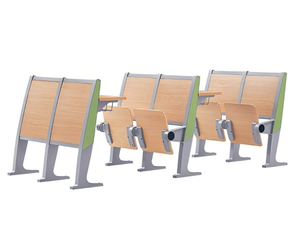 Muebles Escolares, Escritorio para Estudiantes Universitarios, Escritorio y Silla para Aula, Silla de Madera para Aula Universitaria con Escritorio - Product Image 4