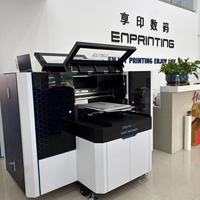 Printer DTG Resolusi Tinggi A3/A4 dengan Sirkulasi Tinta Putih untuk Toko Pakaian Kustom