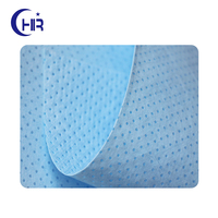Non-tissé perforé laminé super absorbant, respirant, écologique, fusible et léger pour serviettes hygiéniques