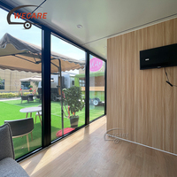 WECARE Maison mobile économique sur roues, remorque de bureau portable, cabine Apple, mini-maison sur remorque, maison capsule spatiale