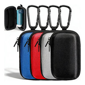 Großhandel Hartschalen-EVA-Etui für <span class=keywords><strong>Asthma</strong></span>-Inhalatoren, Maßgefertigtes Schutz-Reiseetui für Hörgeräte, Tragbarer Reißverschluss-Halter für Ohrhörer - Product Image 1