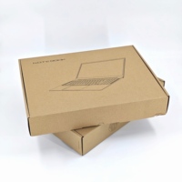 Grande boîte d'emballage en carton, logo personnalisé, boîte rigide pour l'expédition, emballage pour ordinateur portable, tablette, téléviseur, boîte en carton