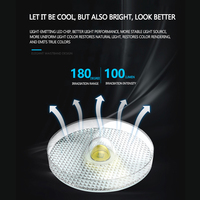 Ventilador de Techo Moderno de Lujo Europeo de 66 Pulgadas con 6 Aspas Duraderas, Control Remoto HC6918, LED, Bajo Nivel de Ruido, 6 Velocidades, Color Madera, Regulable
