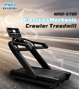 เครื่องออกกำลังกายแบบสายพานวิ่ง 2-in-1 รุ่น MND-X700 จากโรงงานโดยตรง พร้อมหน้าจอ LED และระบบวัดอัตราการเต้นของหัวใจแบบไร้สาย - Product Image 2