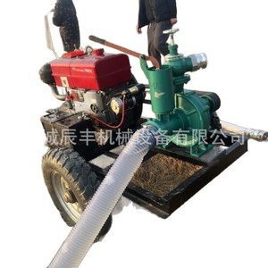 Carro de bomba móvil diésel de 3 pulgadas con bomba de riego de alta presión para sistema de aspersión agrícola - Product Image 5