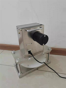 เครื่องรีดแป้งไฟฟ้าแบบตั้งโต๊ะ ทำจากสแตนเลสเกรดอาหาร สำหรับทำพิซซ่าและแพนเค้ก - Product Image 5