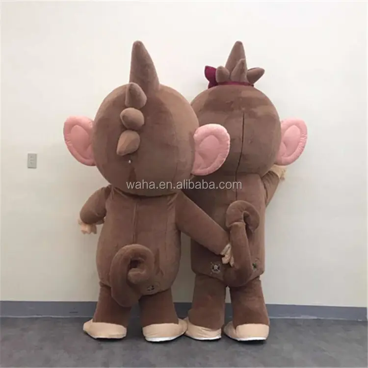 Custom-made Funny Inflatable Monkey Animal Cartoon Costume Inflatable Mascot Costumes For Adults