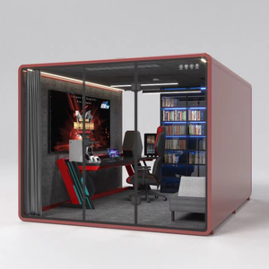 Ergonomic <strong>Sound</strong> <strong>Booth</strong> Prefab Tiny House Soundproof Mini Office Pod for Working Living Gaming - Product Image 1