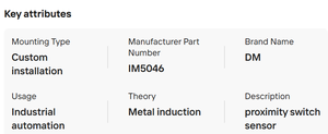 เซ็นเซอร์วัดระยะแบบเหนี่ยวนำรุ่นใหม่ IFM IM5046 IME3030-FPKG  PNP Output ระยะตรวจจับ 30 มม. แบบเปิด/ปิดปกติ - Product Image 4