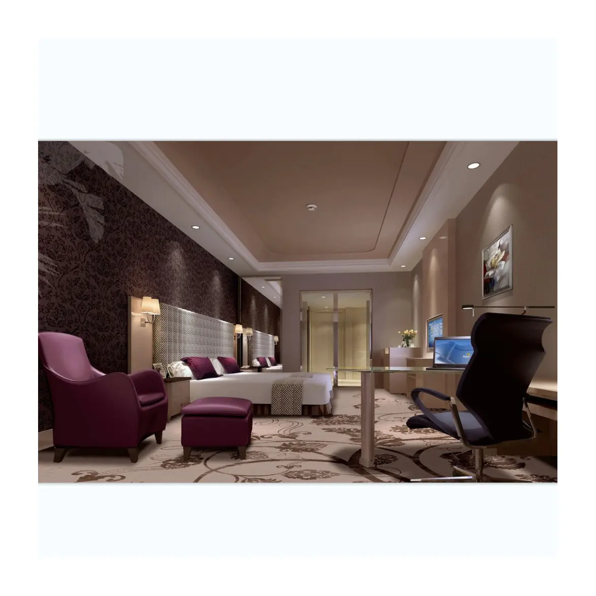 Appartements avec service de design d'intérieur Meubles design Hôtel lounge hall d'entrée Meubles