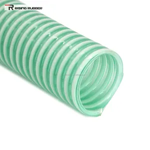 Venda quente PVC flexível entrega de esgoto e mangueira de sucção comprimento customizável serviço de corte de alta qualidade