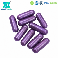 Capsules végétariennes HPMC dures, certifiées FDA, BRC, NSF, Halal, Casher, sans OGM, sans ETO, sans chloroéthanol, résistantes à l'humidité
