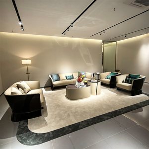 Sofá Reclinable de Cuero Sintético de Alta Calidad para Apartamento y Habitación de Invitados, Sofá <span class=keywords><strong>Cama</strong></span> Seccional Moderno con Esponja de Alta Densidad - Product Image 1