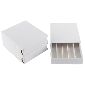 Caja de almacenamiento UKETA OEM, caja deslizante con botones a prueba de niños, caja de embalaje de papel resistente para niños con inserto personalizado, paquete de 5 unidades - Product Image 1