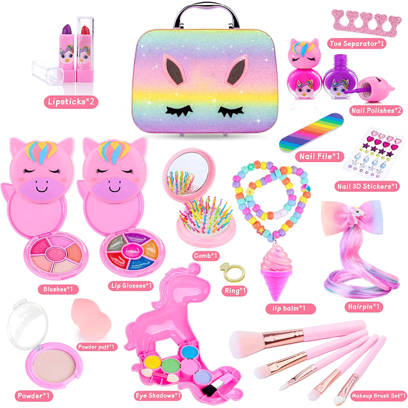 Washable Cosmetic Set As Birthday Gift