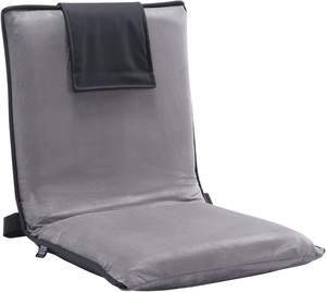 كبير جدًا ياباني التأمل مريح قابل للطي مسند الظهر سهل الغسل غطاء مبطن للأرضية كرسي خلفي يدعم الشاطئ - Product Image 1