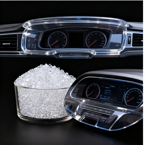 เม็ดพลาสติกอะคริลิกใสพิเศษ ทนทานต่อรังสียูวี ยี่ห้อ Shenyu รุ่น LG(LX) IF850 สำหรับฉีดขึ้นรูป ผลิตในเกาหลี - Product Image 3