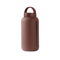 Bouteille d'eau à large ouverture en verre borosilicate, avec paille, design classique sportif, manchon en silicone, 800 ml, sans BPA, anti-fuite