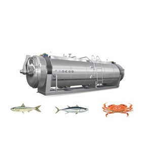 Nuova linea automatica di lavorazione del tonno in scatola con Precooker in acciaio inossidabile - Product Image 3