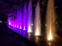 Projecteurs de fontaine flottants RISE RS-FT108W316X-B 24V DMX512 RGB RGBW 2700-6500K Température de couleur, qualité marine 316L