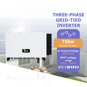 Promoción en Sistema Solar Conectado a la Red de 75KW 80KW 100KW 110KW Trifásico IP66 3 Fases 400V - Product Image 3