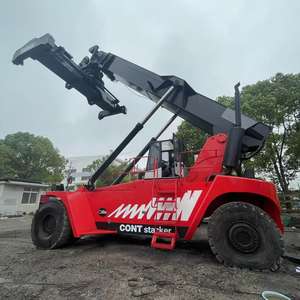 中古45トンFantuzzi CS45KMポートマシンコンテナハンドルディーゼルエンジン駆動リーチスタッカー45トンポートリフティングクレーン - Product Image 6