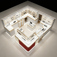 Vitrine de Luxe Personnalisée pour Parfums avec Éclairage LED, Vitrine en Verre Multifonctionnelle, Présentoirs de Magasin de Détail OEM ODM pour Showroom