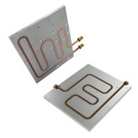 Plaque de refroidissement à eau CNC en acier inoxydable et aluminium de 50 à 1500 mm pour machines industrielles et systèmes IGBT